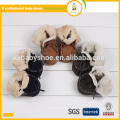 wholesale shoes soft Genuine Leather cotton yarn baby shoes for alibaba in spanish